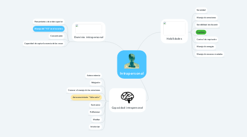 Mind Map: Intrapersonal