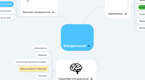 Mind Map: Intrapersonal