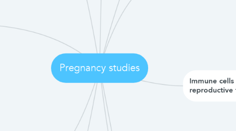 Mind Map: Pregnancy studies