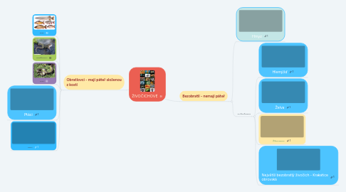 Mind Map: ŽIVOČICHOVÉ