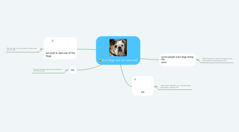 Mind Map: bull dogs are not doomed