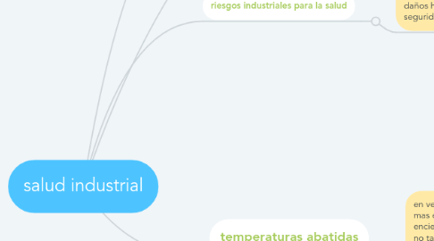 Mind Map: salud industrial