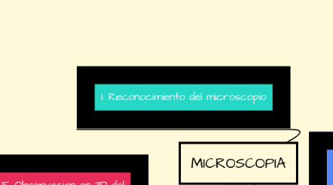 Mind Map: MICROSCOPIA