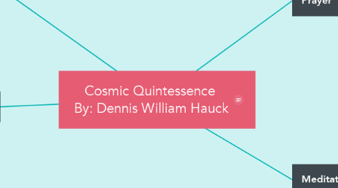 Mind Map: Cosmic Quintessence  By: Dennis William Hauck