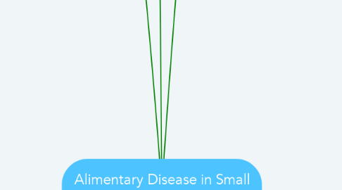 Mind Map: Alimentary Disease in Small Animals