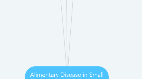 Mind Map: Alimentary Disease in Small Animals