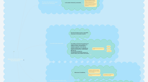 Mind Map: Relaciones del cerebro con las percepciones