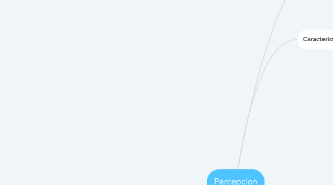 Mind Map: Percepcion