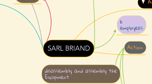 Mind Map: SARL BRIAND
