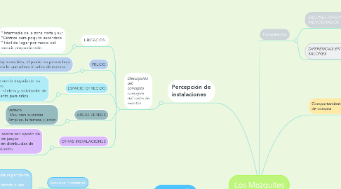 Mind Map: Los Mezquites