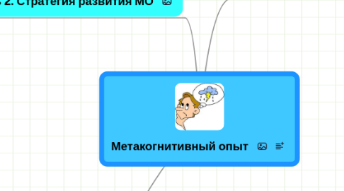 Mind Map: Метакогнитивный опыт