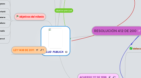 Mind Map: SALUD PUBLICA