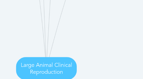 Mind Map: Large Animal Clinical Reproduction