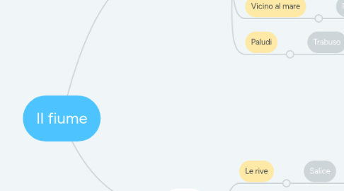 Mind Map: Il fiume