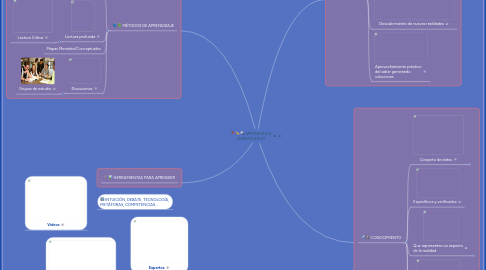 Mind Map: APRENDIZAJE SIGNIFICATIVO