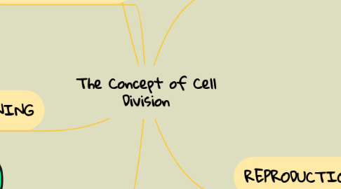 Mind Map: The Concept of Cell Division
