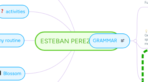 Mind Map: ESTEBAN PEREZ SANDO