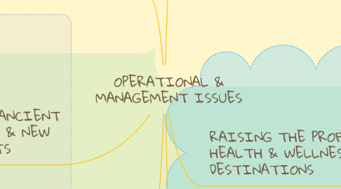 Mind Map: OPERATIONAL & MANAGEMENT ISSUES