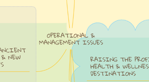 Mind Map: OPERATIONAL & MANAGEMENT ISSUES