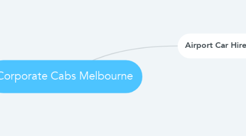 Mind Map: Corporate Cabs Melbourne