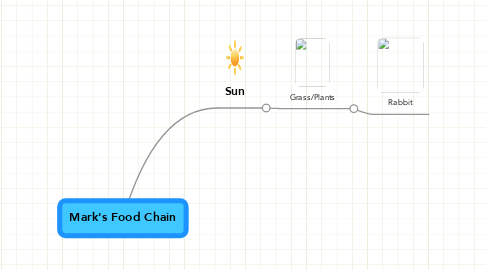 Mind Map: Mark's Food Chain