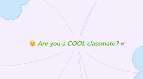 Mind Map: Are you a COOL classmate?