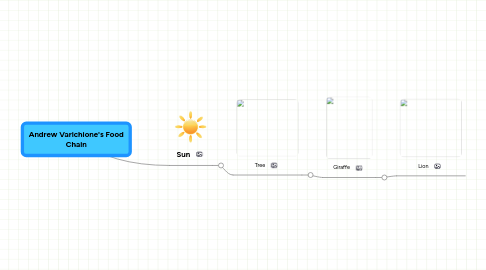 Mind Map: Andrew Varichione's Food Chain