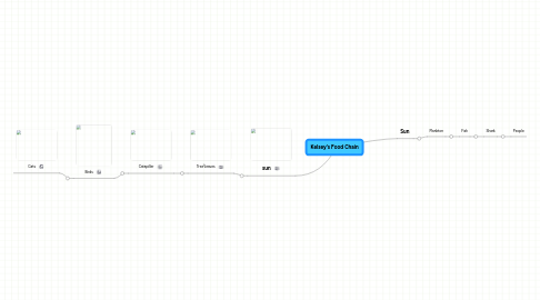 Mind Map: Kelsey's Food Chain