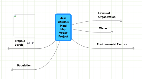 Mind Map: Jess Baskin's Mind Map Vocab Project