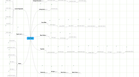 Mind Map: Vocab Project