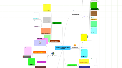 Mind Map: Vocabulary Project! By Rachel Haywood