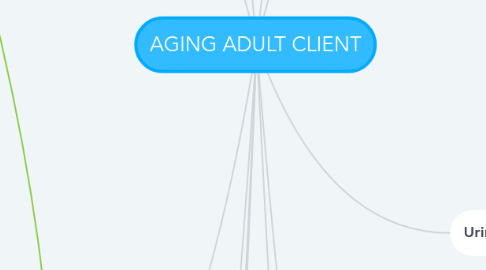 Mind Map: AGING ADULT CLIENT