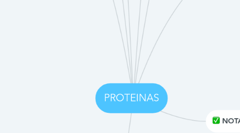 Mind Map: PROTEINAS