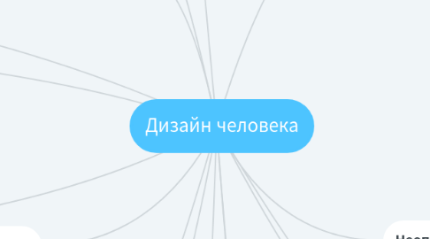 Mind Map: Дизайн человека