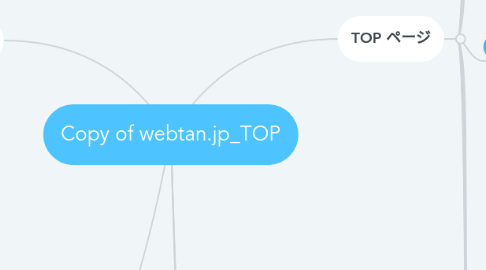 Mind Map: Copy of webtan.jp_TOP