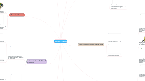 Mind Map: Tipos de Investigación