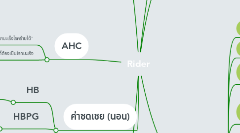 Mind Map: Rider