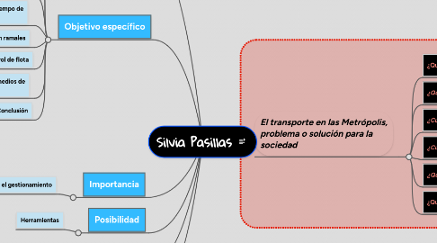 Mind Map: Silvia Pasillas