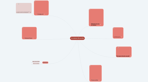 Mind Map: Sociedades Mercantiles