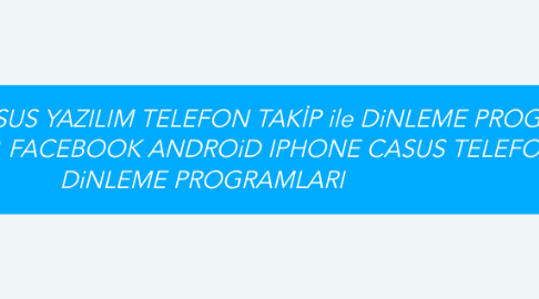 Mind Map: E-CASUS.NET CASUS YAZILIM TELEFON TAKİP ile DiNLEME PROGRAMI  ve WHATSAPP, FACEBOOK ANDROiD IPHONE CASUS TELEFON  DiNLEME PROGRAMLARI