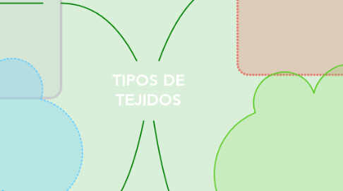 Mind Map: TIPOS DE TEJIDOS