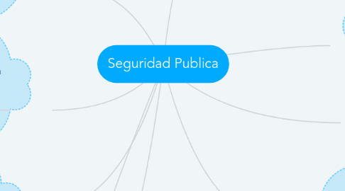 Mind Map: Seguridad Publica