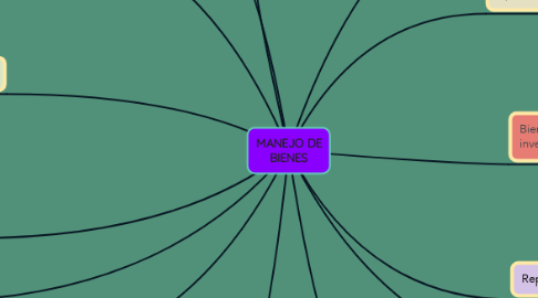 Mind Map: MANEJO DE BIENES