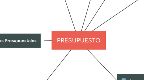 Mind Map: PRESUPUESTO