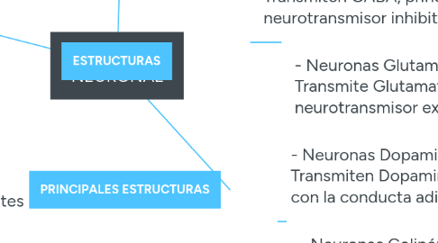 Mind Map: ESTRUCTURA NEURONAL