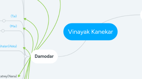 Mind Map: Vinayak Kanekar