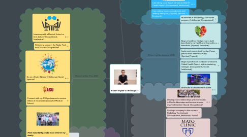 Mind Map: Robert Snyder's Life Design