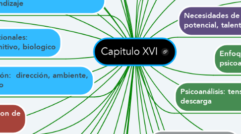 Mind Map: Capitulo XVI