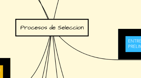 Mind Map: Procesos de Seleccion