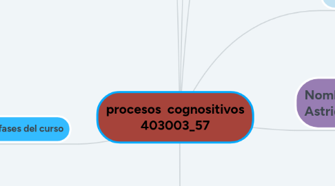 Mind Map: procesos cognositivos 403003_57